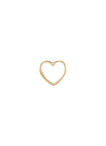 Heart' 18k yellow gold charm - With Love - LOQUET LONDON - Modalova