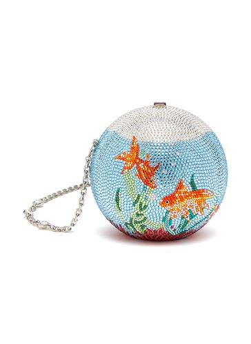 Sphere Goldfish Bowl Clutch Bag - JUDITH LEIBER - Modalova