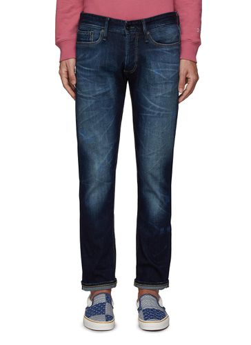Razor' whiskered denim jeans - DENHAM - Modalova