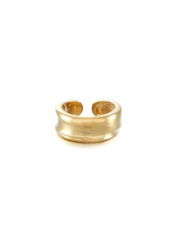 Britta' Adjustable 24k Gold-plated Brass Ring - PHILIPPE AUDIBERT - Modalova