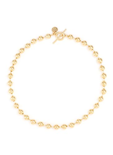 Briana' 24k Gold-plated Brass Dotted Necklace - PHILIPPE AUDIBERT - Modalova