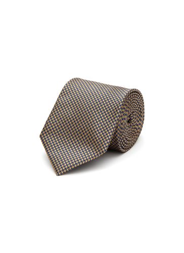 Jacquard Silk Tie - STEFANOBIGI MILANO - Modalova