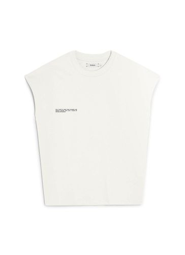 Organic Cotton Cropped Shoulder T-shirt with C-FIBER™ - PANGAIA - Modalova
