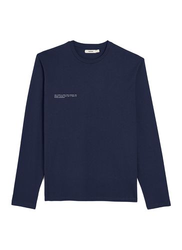 Organic Cotton Long Sleeve T-shirt with C-FIBER™ - PANGAIA - Modalova