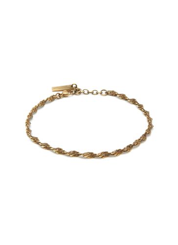 Antiquated Twist Snake Bracelet - SAINT LAURENT - Modalova