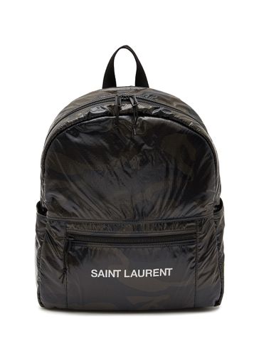 ‘NUXX' CAMOUFLAGE PRINT BACKPACK - SAINT LAURENT - Modalova