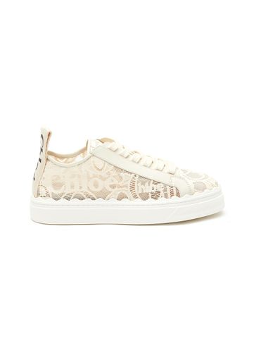 ‘Lauren' low-top lace sneakers - CHLOÉ - Modalova