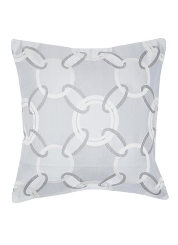 Luxury Chains Decorative Pillow Case - Grey/Ivory - FRETTE - Modalova