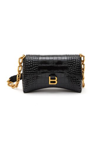 ‘Downtown XS' croc-embossed leather shoulder bag - BALENCIAGA - Modalova