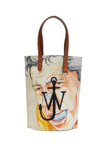 POL FACE RECYCLED CANVAS BELT TOTE BAG - JW ANDERSON - Modalova