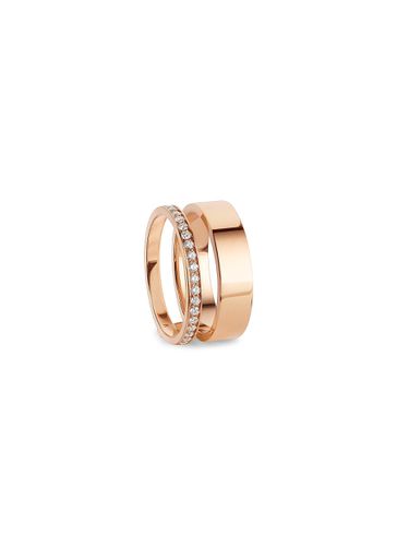 Berbère' diamond rose gold ring - REPOSSI - Modalova