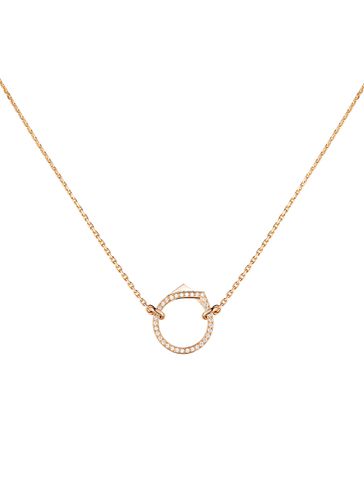 Antifer' Diamond 18k rose gold necklace - REPOSSI - Modalova