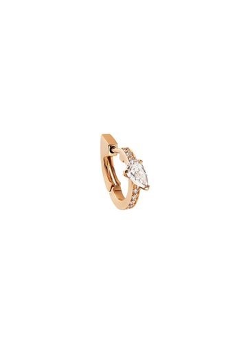 Serti sur vide' diamond rose gold single earring - REPOSSI - Modalova
