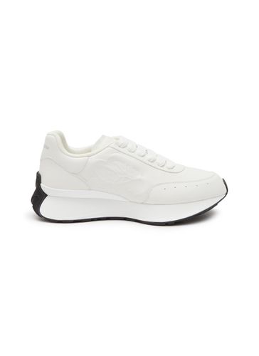 ‘Sprint' low-top leather sneakers - ALEXANDER MCQUEEN - Modalova