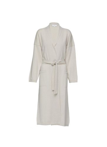 SUGAR SMALL/MEDIUM CASHMERE DRESSING GOWN - BEIGE - FRETTE - Modalova