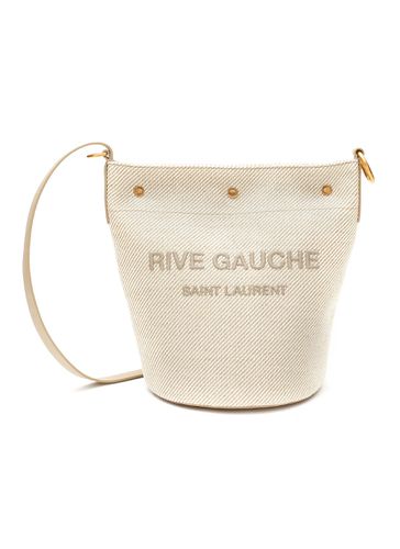 ‘SEAU RIVE‘ CANVAS BUCKET BAG - SAINT LAURENT - Modalova