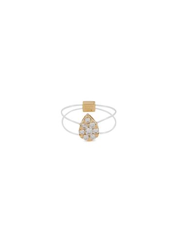 Imagine' diamond 18k gold double-strand ring - PERSÉE PARIS - Modalova