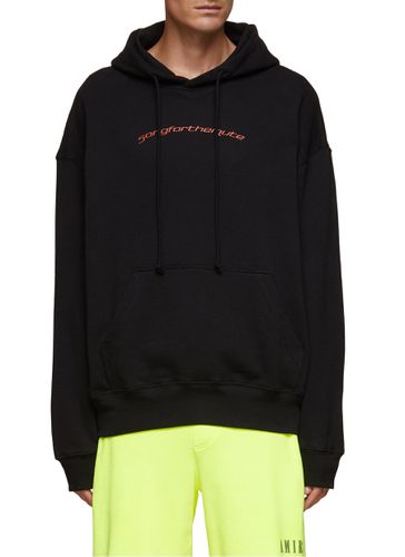 PRINT PULL OVER TERRY GYM HOODIE - SONG FOR THE MUTE - Modalova