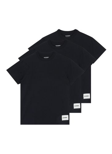 LOGO PATCH SHORT SLEEVE T-SHIRT - PACK OF 3 - JIL SANDER - Modalova