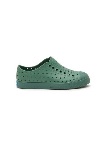 Jefferson' Perforated Speckled Outsole Kids Slip-On Sneakers - NATIVE - Modalova
