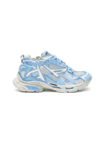 ‘Runner' Chunky Sole Bicoloured Mesh Low Top Sneakers - BALENCIAGA - Modalova