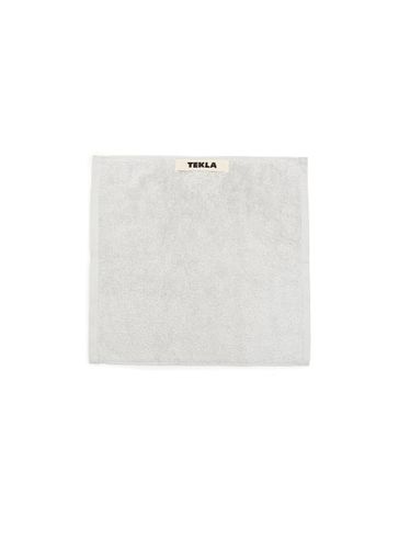 Organic Cotton Terry Washcloth - Luna Rock - TEKLA - Modalova