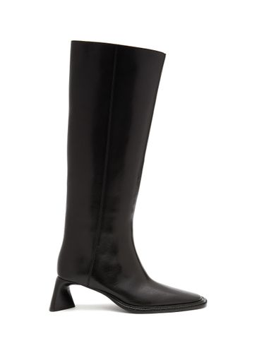 ‘Booker' Square Toe Leather Riding Boots - ALEXANDER WANG - Modalova
