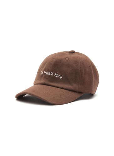 ‘Frankie' Logo Wool Blend Baseball Cap - THE FRANKIE SHOP - Modalova