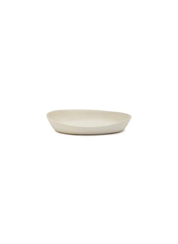 Matte Porcelain Serving Plate - Sable - SOCIETY LIMONTA - Modalova