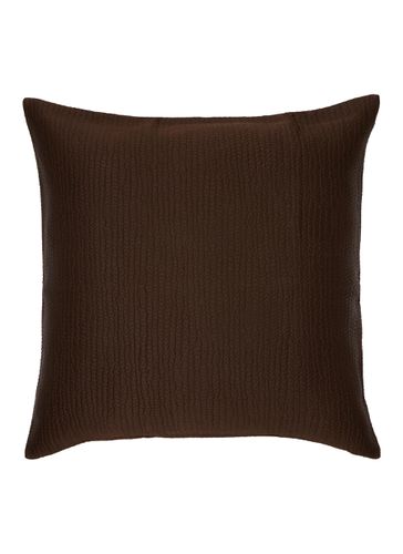 Luxury Earth Cushion Cover - Umber Brown - FRETTE - Modalova