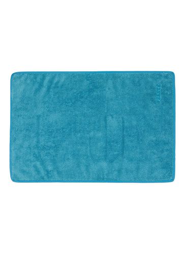 Unito Bourdon Cotton Terry Guest Towel − Lagoon - FRETTE - Modalova