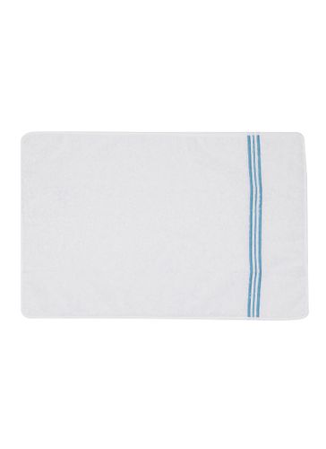 Triplo Bourdon Cotton Terry Guest Towel − Lagoon - FRETTE - Modalova