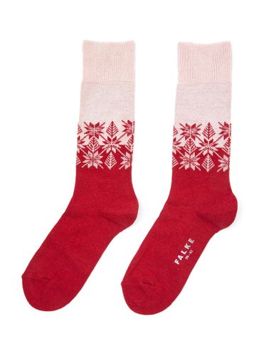 ‘HAVEN' FAIR ISLE MOTIF KNIT CREW SOCKS - FALKE - Modalova