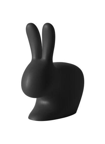 RABBIT CHAIR BABY - BLACK - QEEBOO - Modalova