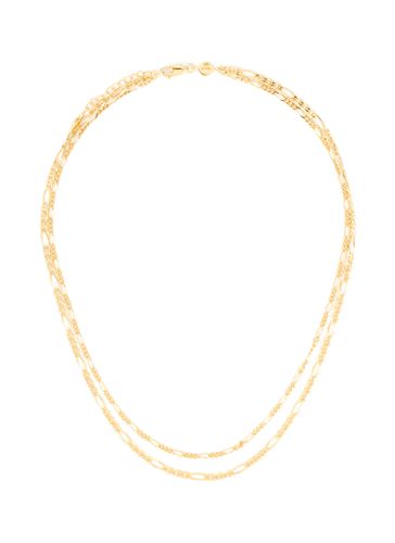 ‘Chain Reaction' Filia 18k Gold Plated Double Row Chain Necklace - MISSOMA - Modalova