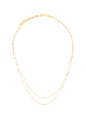‘Chain' 18k Gold Plated Double Row Chain Necklace - MISSOMA - Modalova