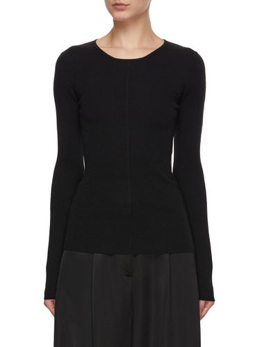 Ribbed Knit Fitted Top - PETER DO - Modalova