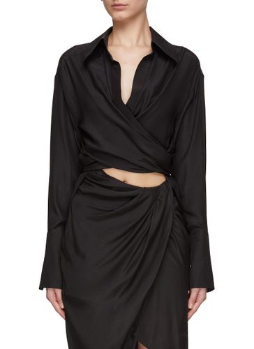 ‘Sabinas' Long Sleeve Silk Top - GAUGE81 - Modalova