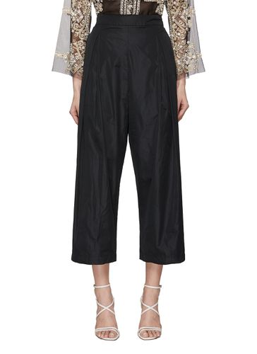 Pleat Detail High Waist Tapered Pants - BIYAN - Modalova