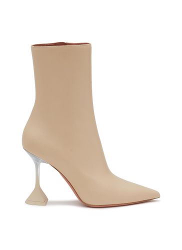 ‘Georgia' 95 Heeled Leather Boots - AMINA MUADDI - Modalova