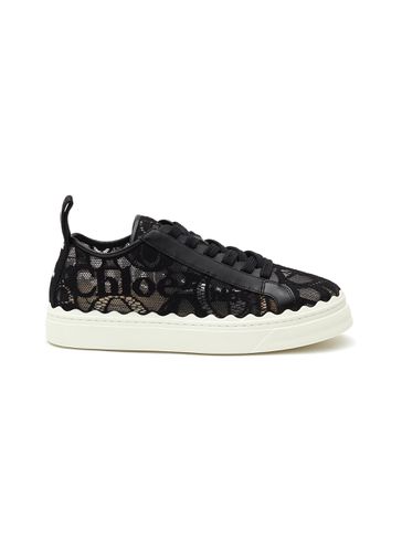 ‘Lauren' Scallop Trim Lace Sneakers - CHLOÉ - Modalova