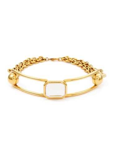 ‘Cachemire' 24K Gold Plated Brass Rock Crystal Choker - GOOSSENS - Modalova