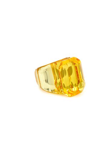‘Lucent' Octagon Cut Crystal Cocktail Ring - Size 58 - SWAROVSKI - Modalova