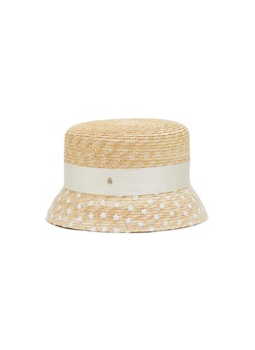 Mini Kendall Lace Panel Bucket Hat - MAISON MICHEL - Modalova