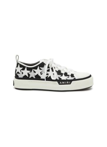 ‘STARS' LOW TOP LACE UP CANVAS SNEAKERS - AMIRI - Modalova