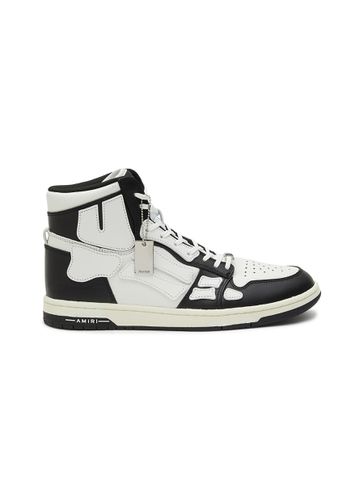 ‘SKEL' HIGH TOP LACE UP LEATHER SNEAKERS - AMIRI - Modalova