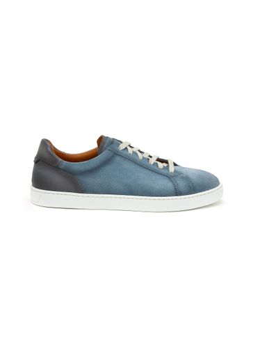 ‘Cowes' Contrast Panel Suede Tennis Sneakers - MAGNANNI - Modalova