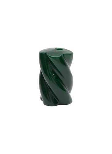 Blunt Twisted Short Candle - Dark Green - ANNA + NINA - Modalova