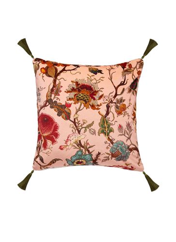 Artemis Large Tassel Velvet Cushion − Blush - HOUSE OF HACKNEY - Modalova