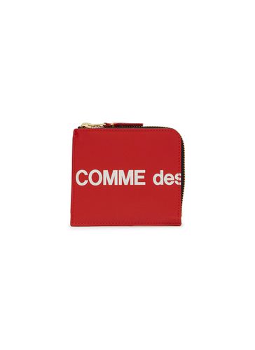 Logo Zipped Cardholder - COMME DES GARÇONS - Modalova